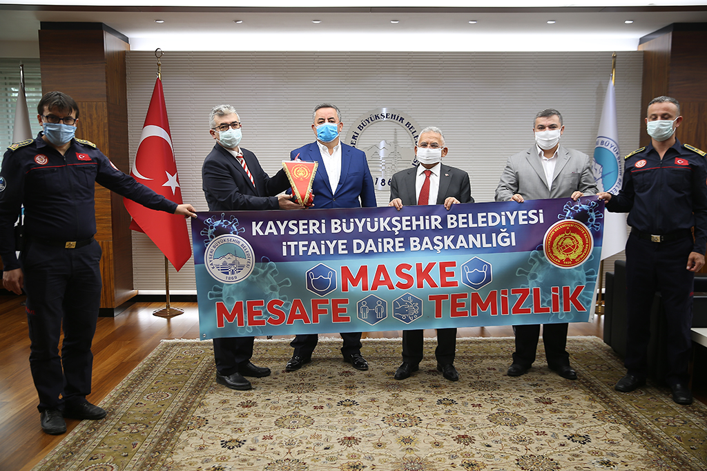 Büyükkılıç'a İtfaiye Haftası Ziyareti